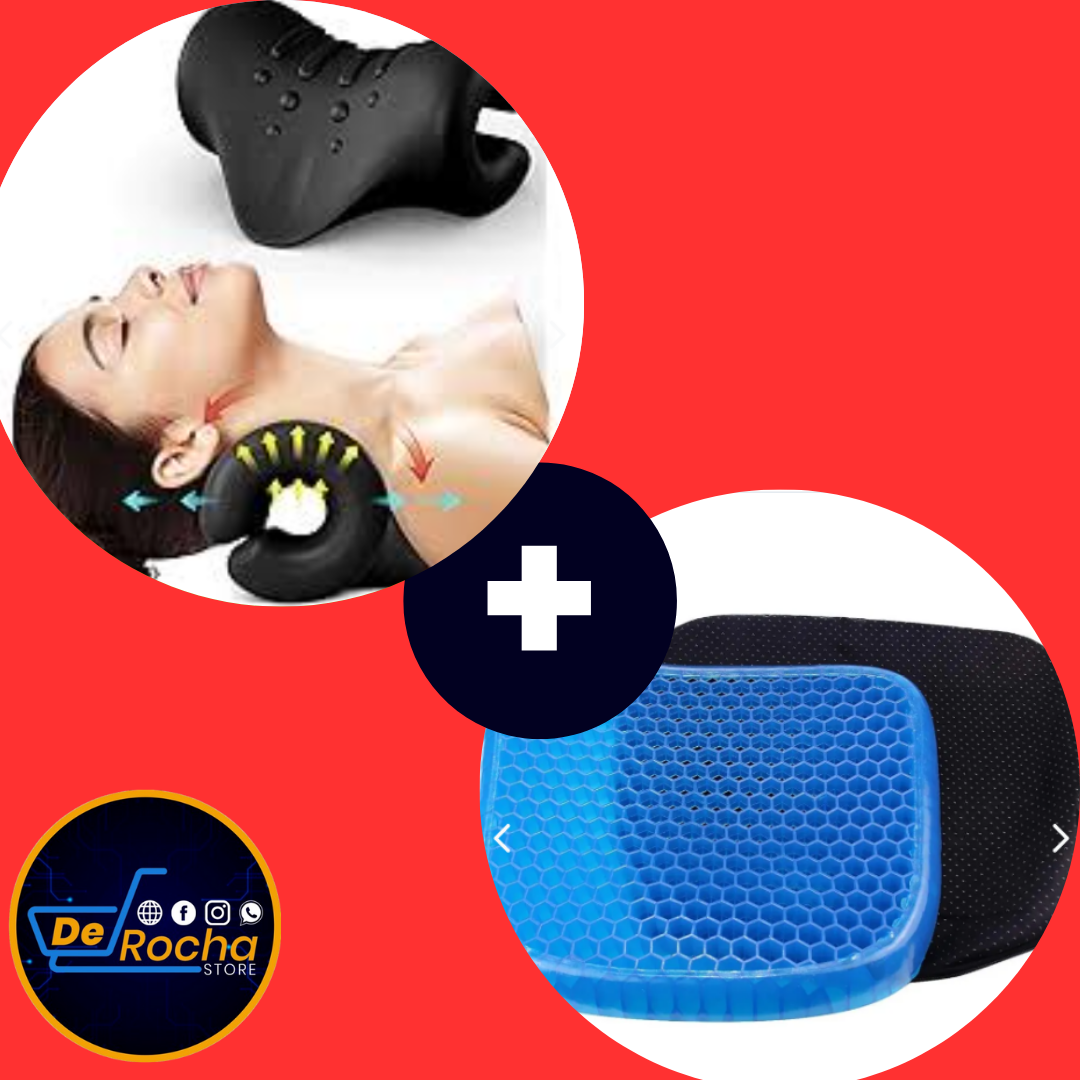 combo cojin ortopedico+almohada cerv